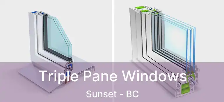  Triple Pane Windows Sunset - BC