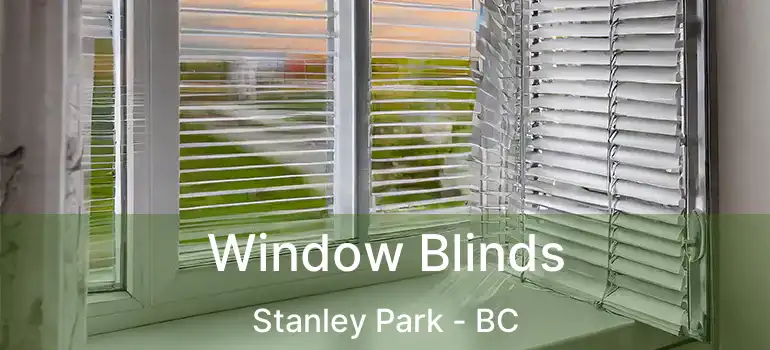  Window Blinds Stanley Park - BC