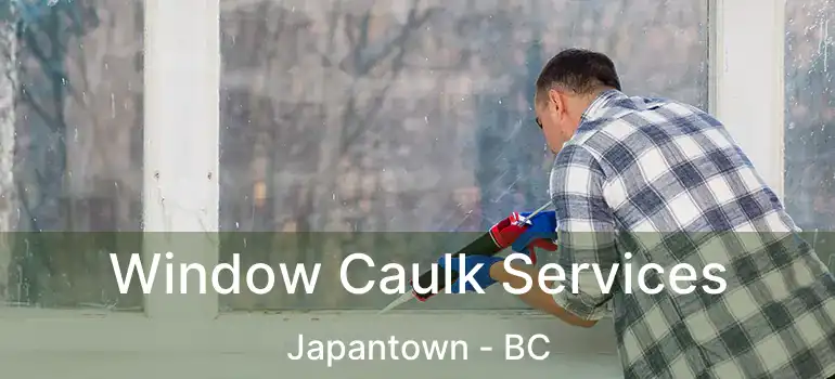  Window Caulk Services Japantown - BC