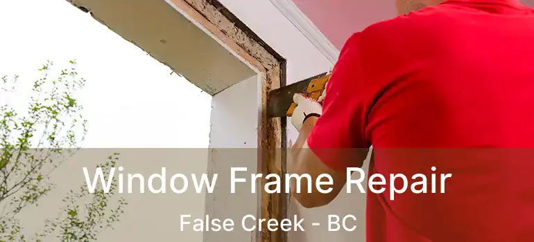  Window Frame Repair False Creek - BC