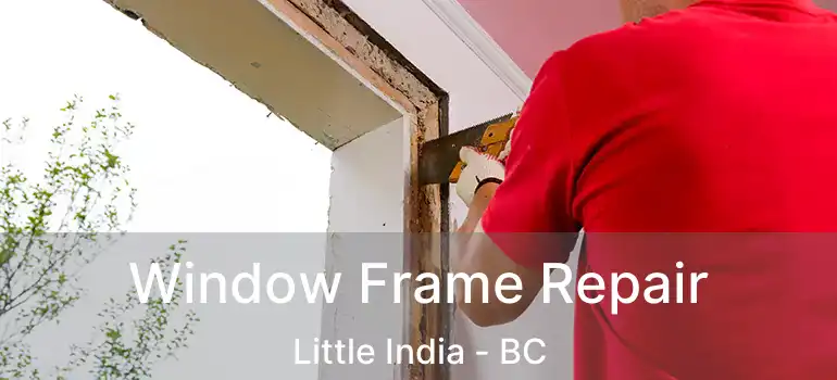  Window Frame Repair Little India - BC