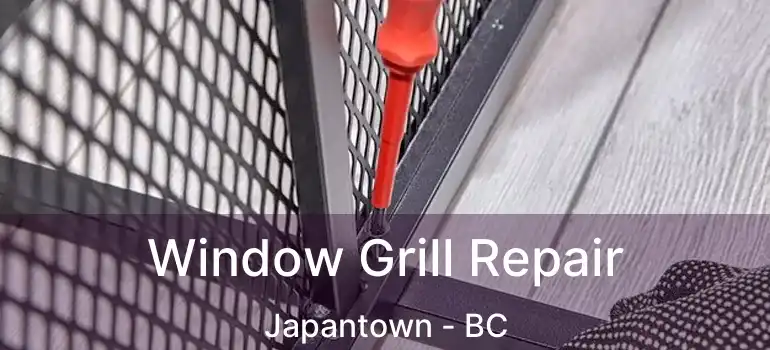  Window Grill Repair Japantown - BC