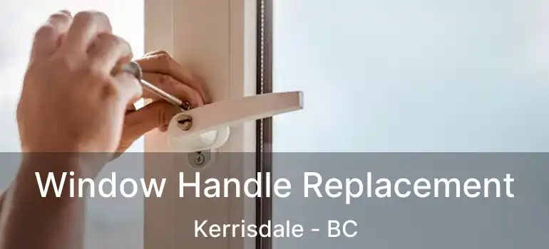  Window Handle Replacement Kerrisdale - BC