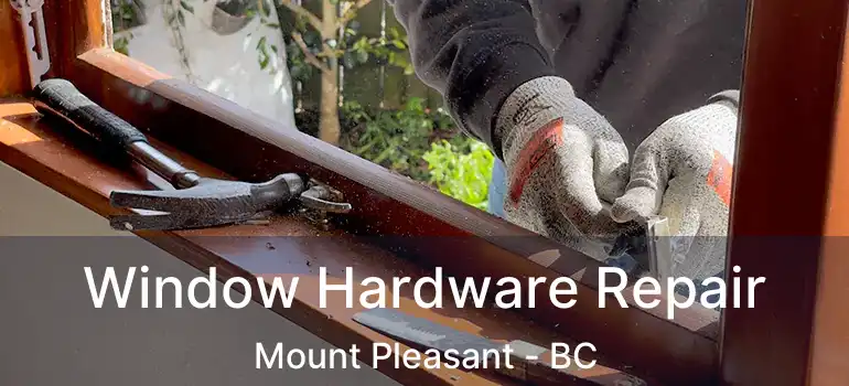  Window Hardware Repair Mount Pleasant - BC