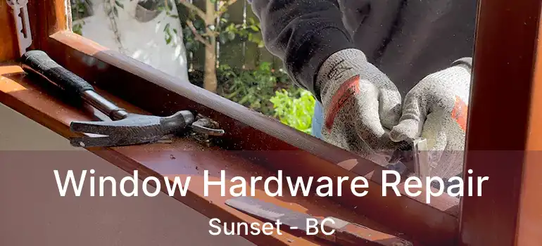  Window Hardware Repair Sunset - BC