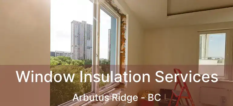  Window Insulation Services Arbutus Ridge - BC