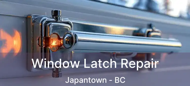  Window Latch Repair Japantown - BC