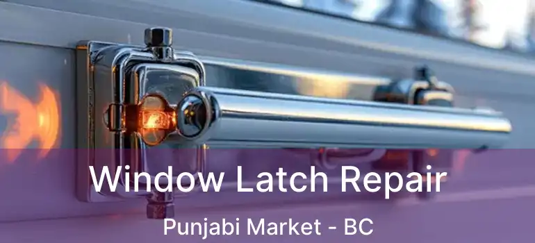  Window Latch Repair Punjabi Market - BC