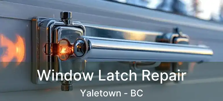  Window Latch Repair Yaletown - BC