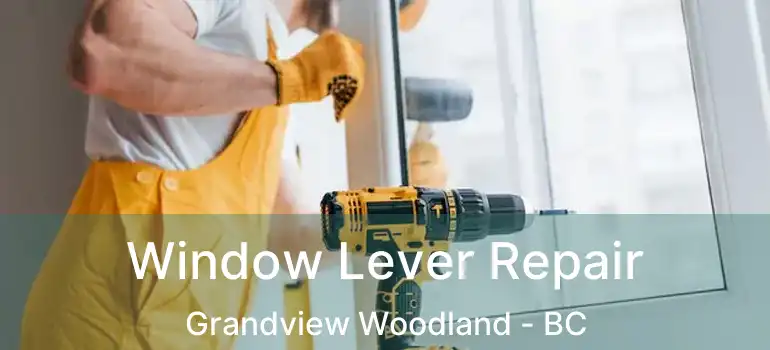  Window Lever Repair Grandview Woodland - BC