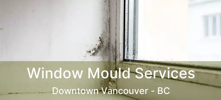  Window Mould Services Downtown Vancouver - BC