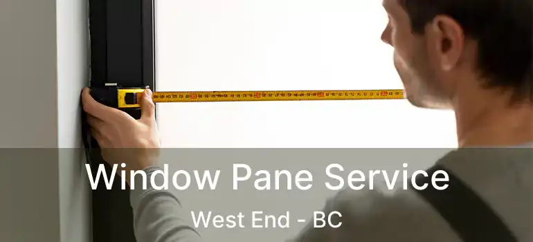  Window Pane Service West End - BC