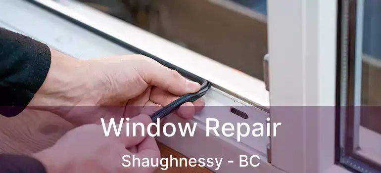  Window Repair Shaughnessy - BC