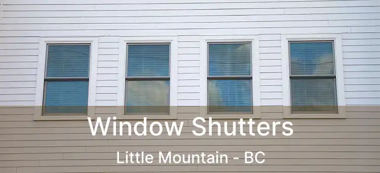  Window Shutters Little Mountain - BC