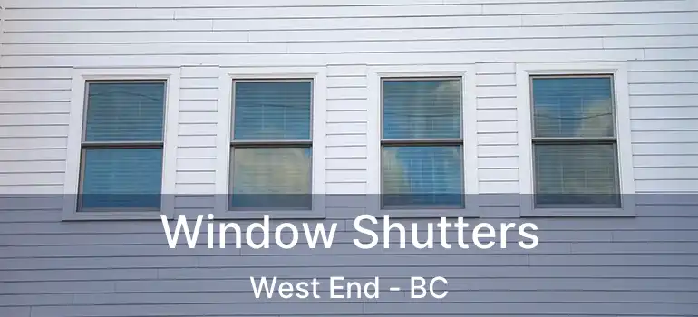  Window Shutters West End - BC
