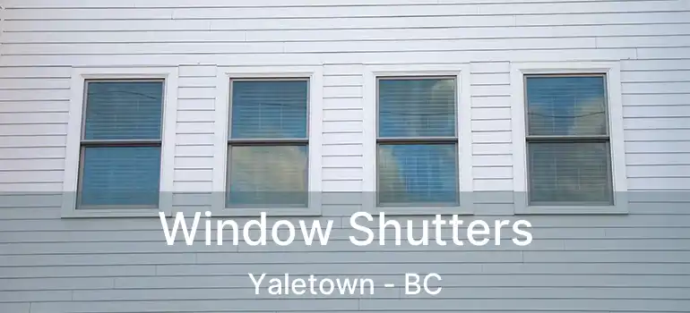  Window Shutters Yaletown - BC