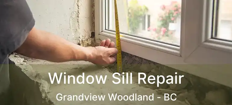  Window Sill Repair Grandview Woodland - BC