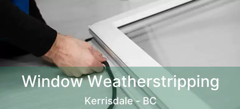  Window Weatherstripping Kerrisdale - BC
