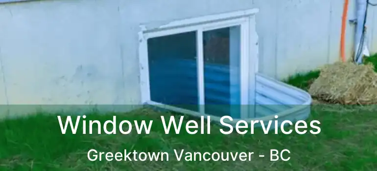  Window Well Services Greektown Vancouver - BC