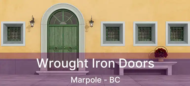  Wrought Iron Doors Marpole - BC